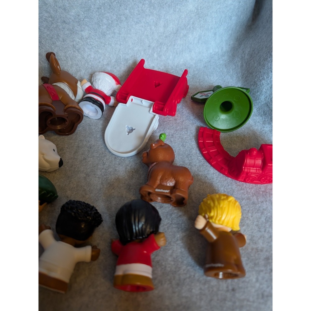 Little People Barbie Advent Calendar Replacement Parts Christmas Santa Reindeer - Picture 15 of 16
